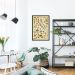 Quadro Vintage Cogumelos 100x70 Caixa Preto