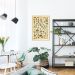 Quadro Vintage Cogumelos 86x60 Filete Marfim