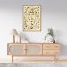 Quadro Vintage Insetos II 100x70 Filete Marrom