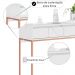 Aparador Buffet Rio 2 Gavetas Para Sala 90 cm Branco Cobre