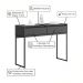 Aparador Buffet Rio 2 Gavetas Para Sala 90 cm Preto  