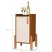 Aparador Com 1 Porta Orlando Cedro Off White