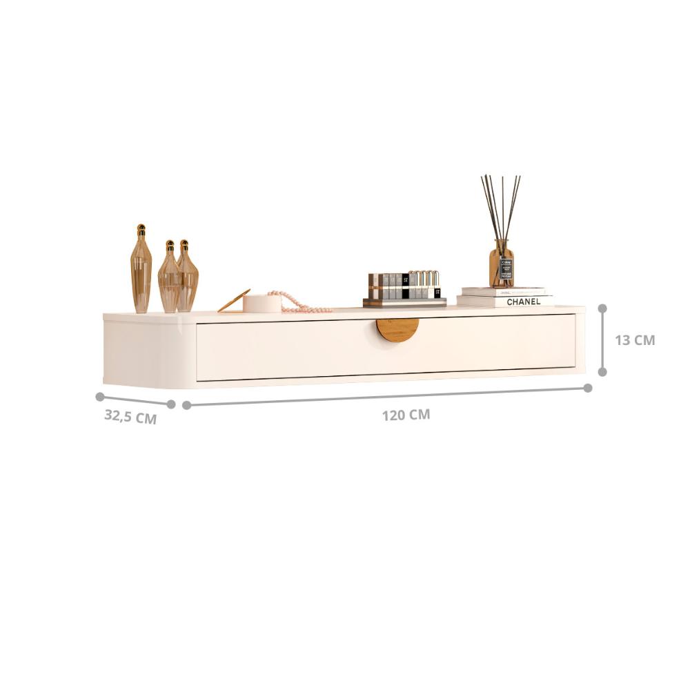 Aparador Suspenso Adamantina Off White