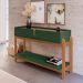 Aparador para Sala Retrô Welch  Verde Oliva Cedro