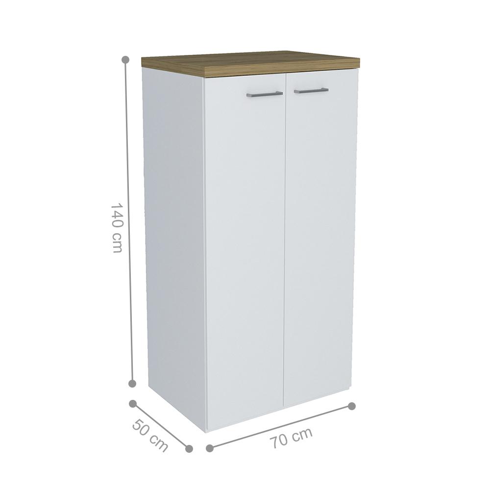 Armário 2 Portas Norwich Olmo Branco
