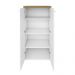 Armário 2 Portas Norwich Olmo Branco