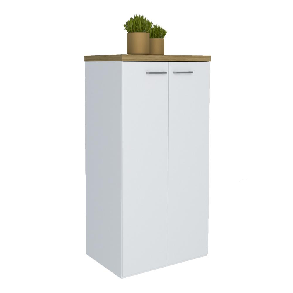 Armário 2 Portas Norwich Olmo Branco
