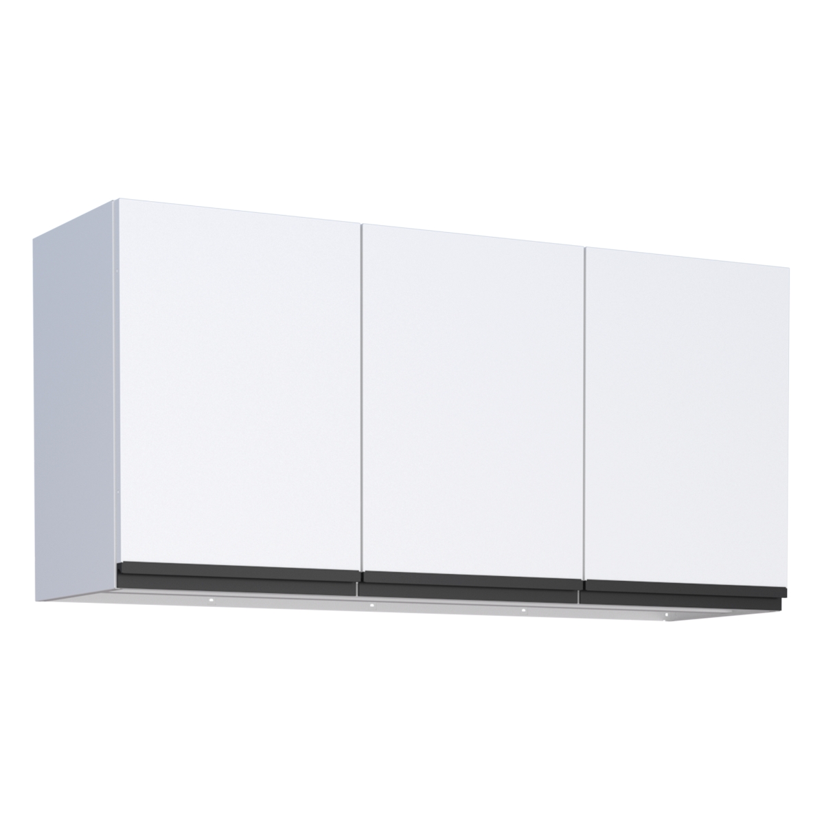 Armário Aéreo para Cozinha 3 Portas Anori Branco