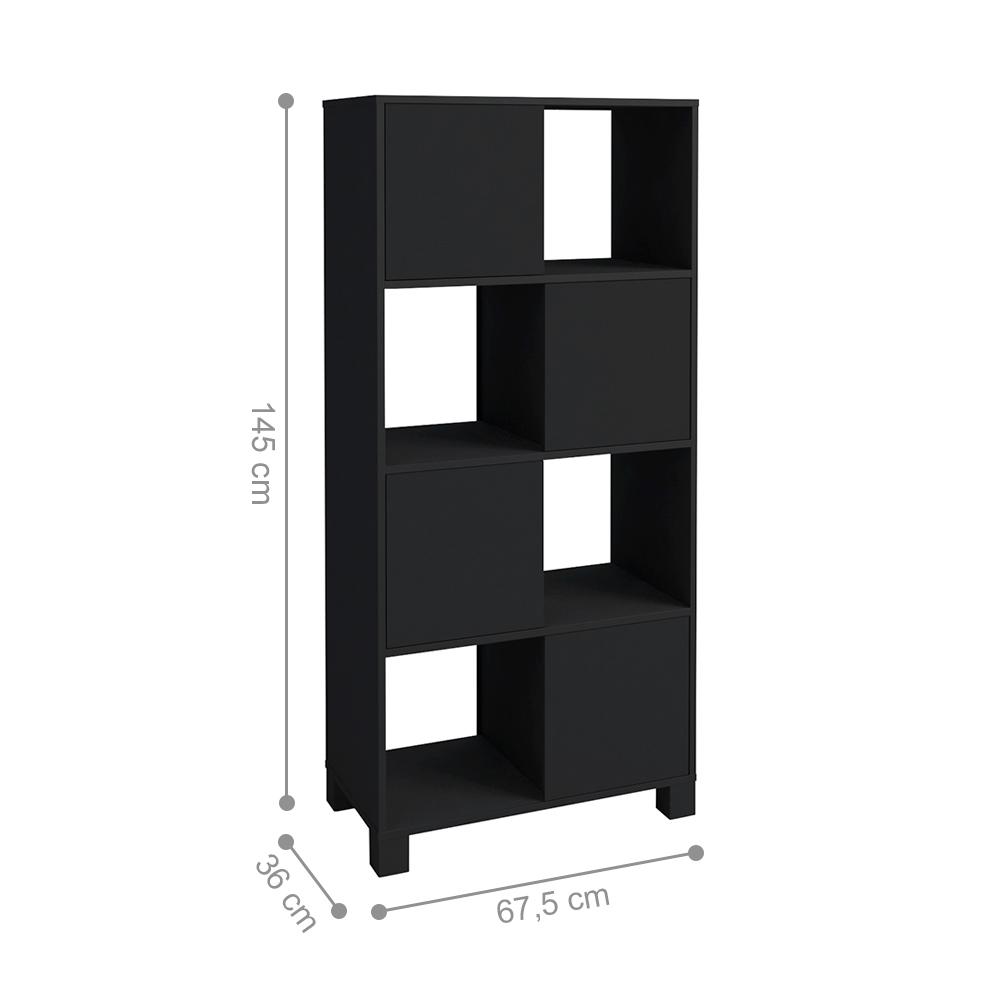 Armário Organizador Cosenza Preto
