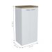 Armário Orgazinador 2 Portas Dudley Olmo Branco