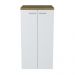Armário Orgazinador 2 Portas Dudley Olmo Branco