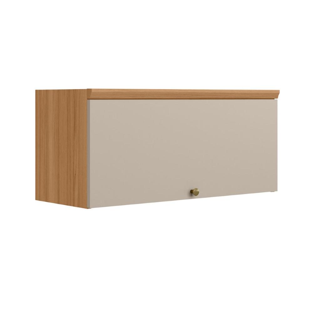 Armario Aereo 1 Portas Los Angeles Jequitiba Off White
