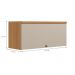 Armario Aereo 1 Portas Los Angeles Jequitiba Off White