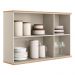 Armario Aereo 3 Portas Berlim Jequitiba Off White