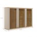 Armario Aereo 3 Portas Berlim Jequitiba Off White