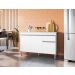 Balcão de Cozinha 2 Portas Oxford Branco