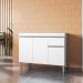 Balcão de Cozinha 2 portas Oxford branco  