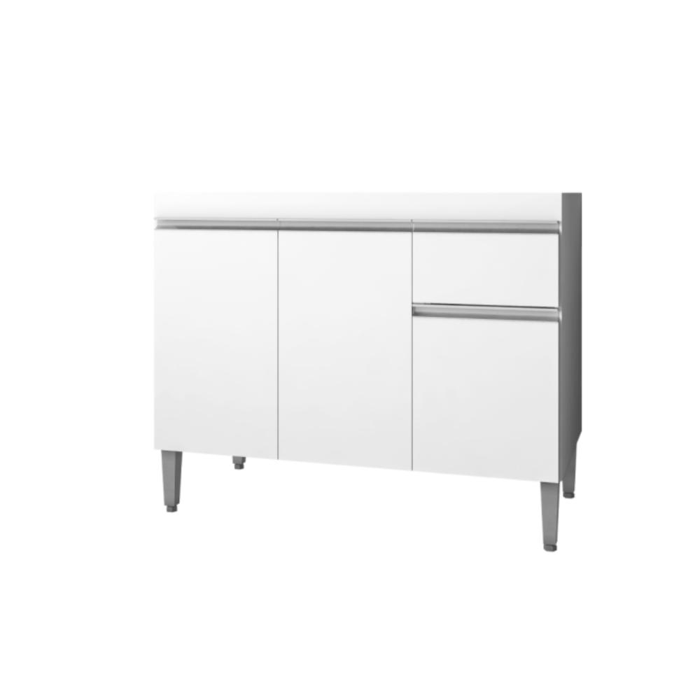 Balcão de Cozinha 2 portas Oxford branco  