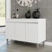 Balcão de Cozinha 3 Portas Northampton Branco