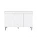 Balcão de Cozinha 3 Portas Northampton Branco