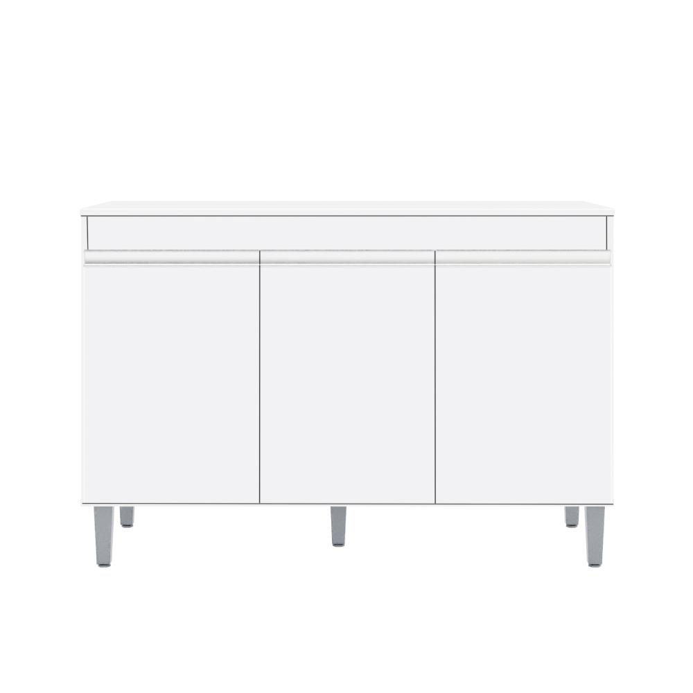 Balcão de Cozinha 3 Portas Northampton Branco