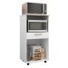 Balcão de Cozinha com 2 Portas e 1 Gaveta Sevilha Branco