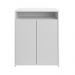 Bancada 2 Portas Carrara Branco
