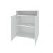 Bancada 2 Portas Carrara Branco