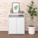 Bancada 2 Portas Carrara Branco