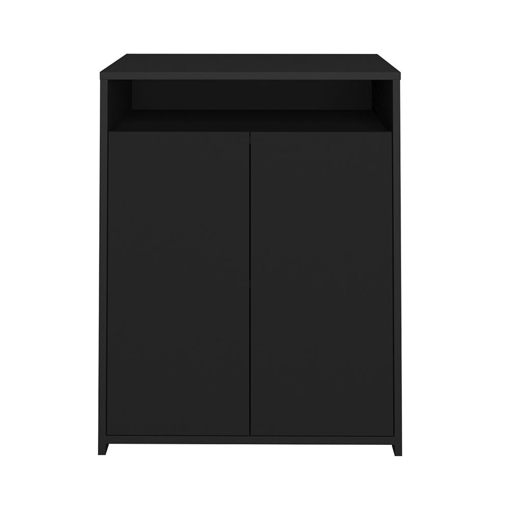 Bancada 2 Portas Carrara Preto