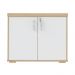 Bancada 2 Portas Islington Carvalho Branco