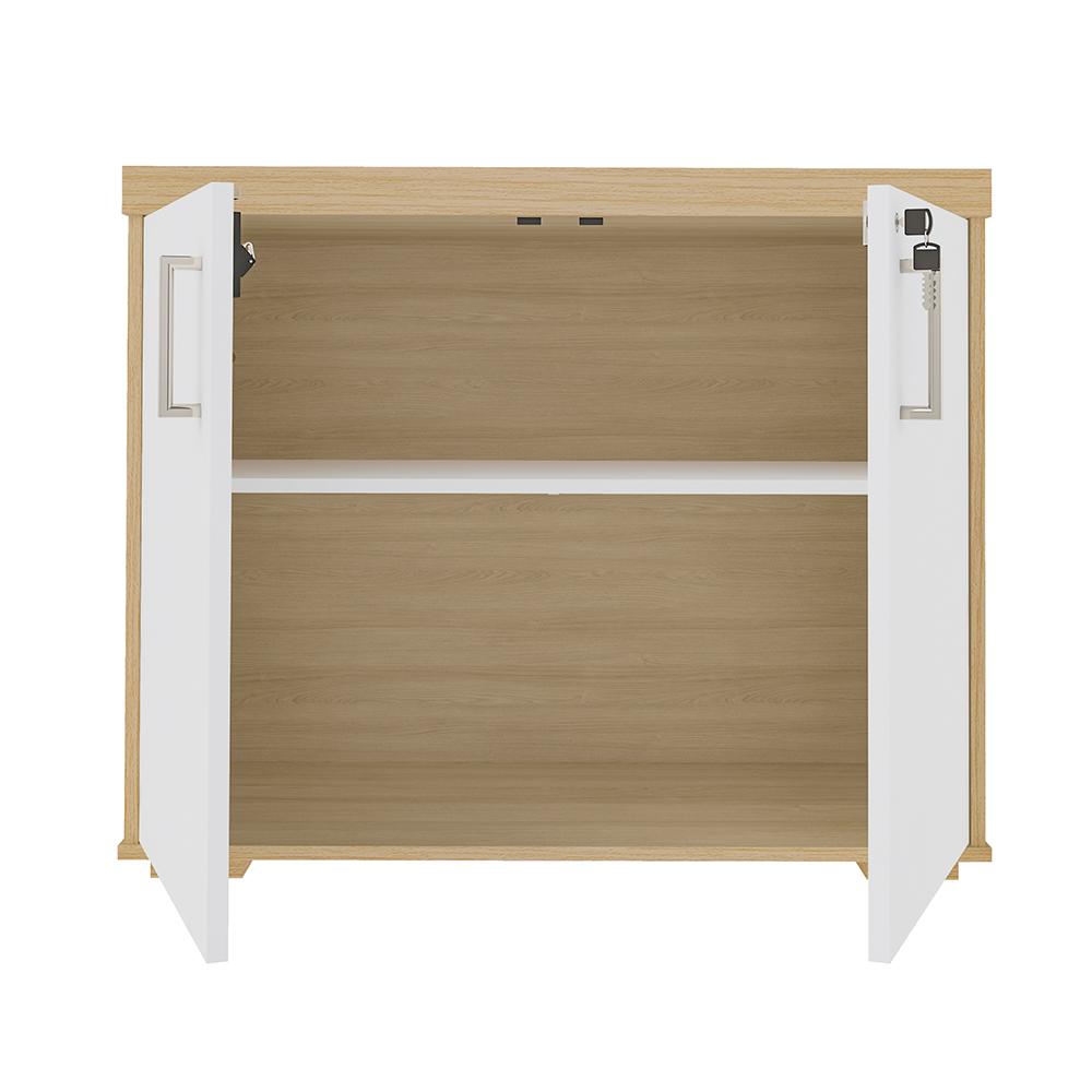 Bancada 2 Portas Islington Carvalho Branco
