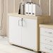 Bancada 2 Portas Islington Carvalho Branco