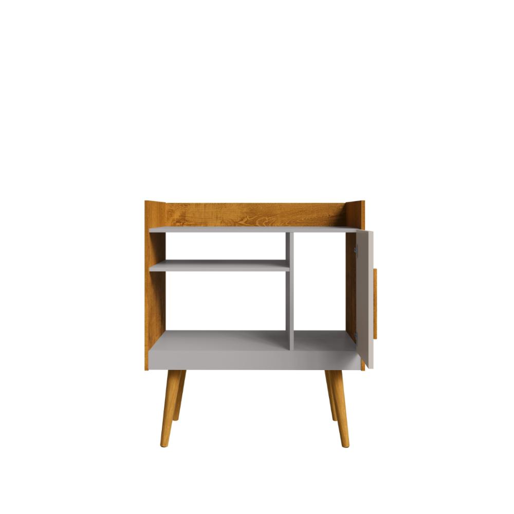 Bancada Aparador Café com Porta Lincon Nature Off White