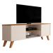 Bancada TVs 60 Polegadas Los Angeles Off White Cedro