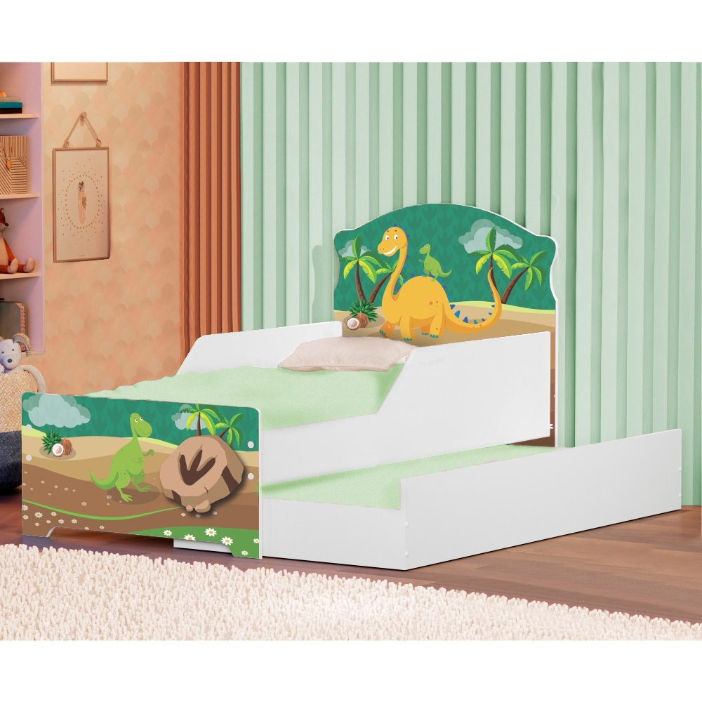 Bicama Infantil Uly Dinossauro com Colchões