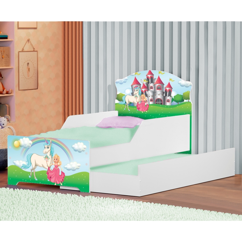 Bicama Infantil Uly Princesa Encantada com Colchões