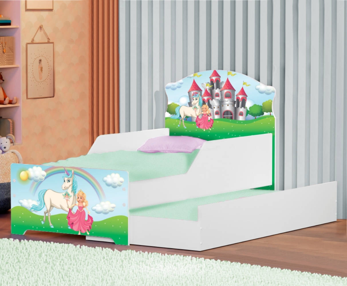 Bicama Infantil Uly Princesa Encantada com Colchões