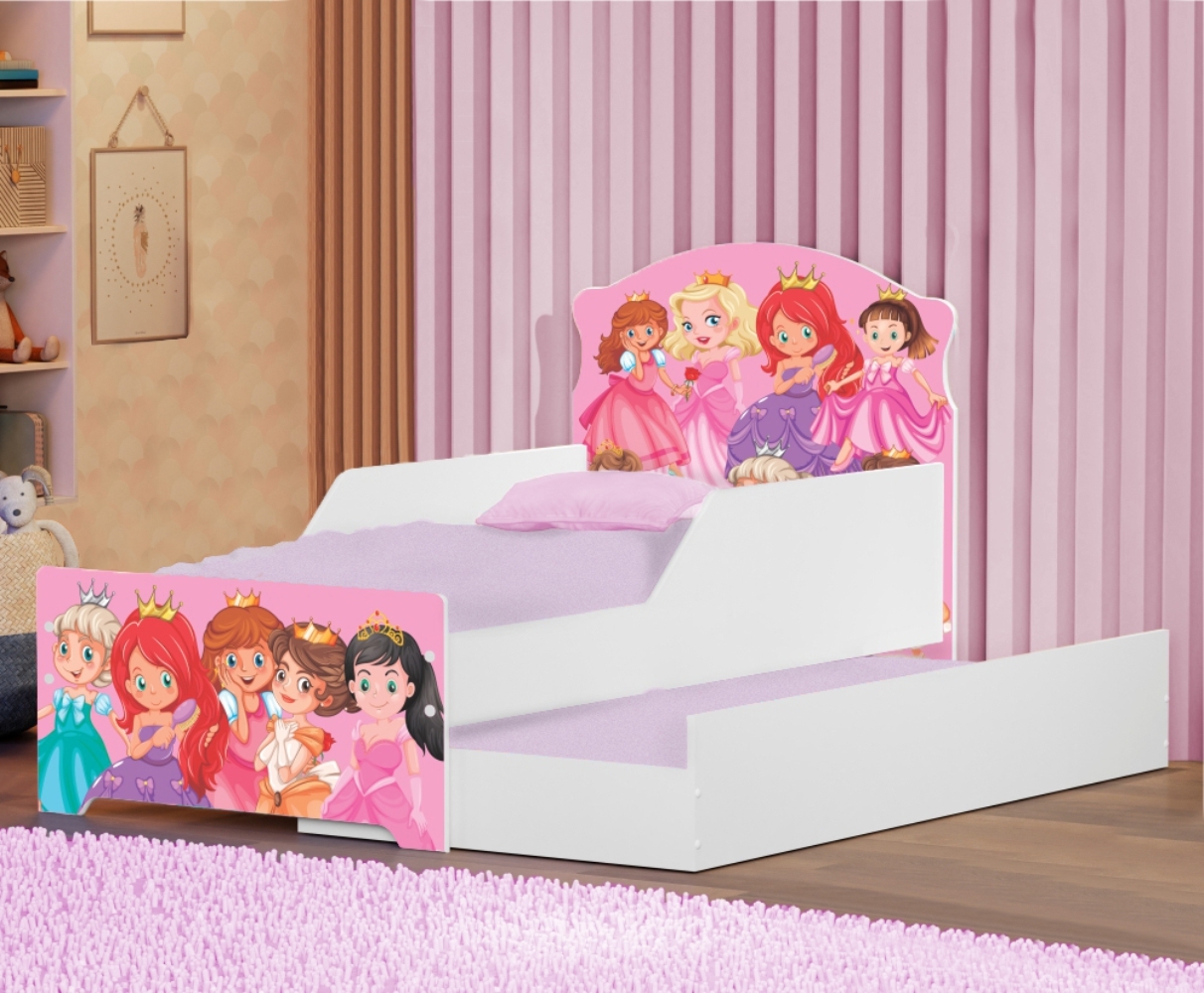 Bicama Infantil Uly Princesas com Colchões
