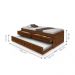 Bicama com Gaveta Nottingham Castanho