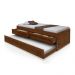 Bicama com Gaveta Nottingham Castanho