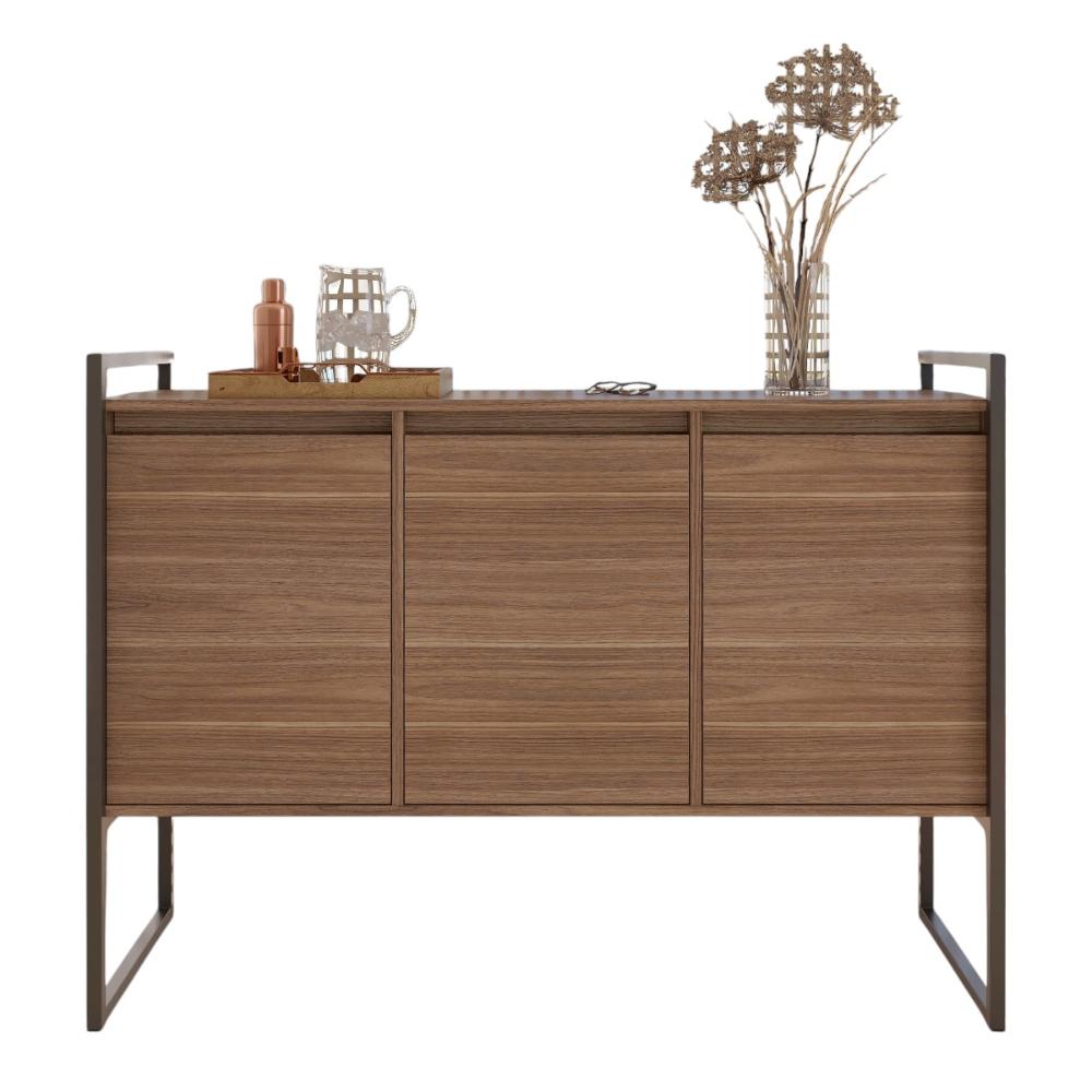 Buffet Aparador Industrial 3 Portas para Sala de Jantar