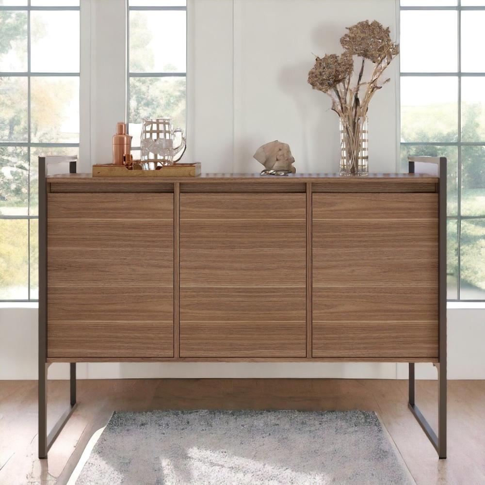 Buffet Aparador Industrial 3 Portas para Sala de Jantar