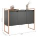Buffet Aparador Industrial 3 Portas para Sala de Jantar