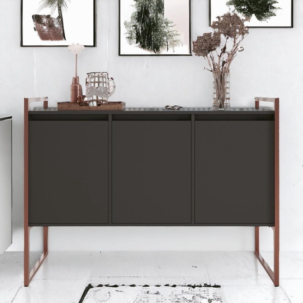 Buffet Aparador Industrial 3 Portas para Sala de Jantar