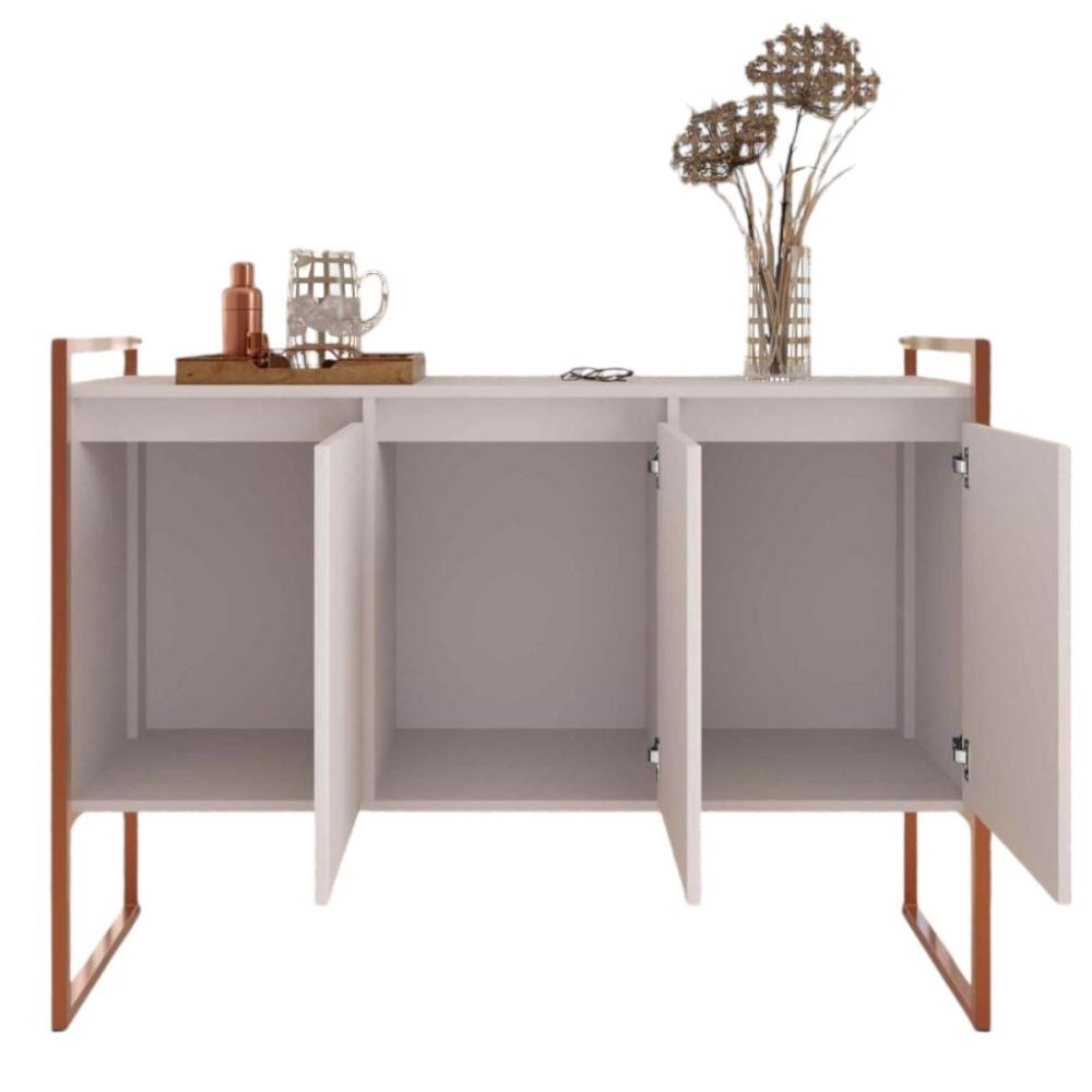 Buffet Aparador Industrial 3 Portas para Sala de Jantar