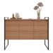 Buffet Aparador Industrial 3 Portas para Sala de Jantar