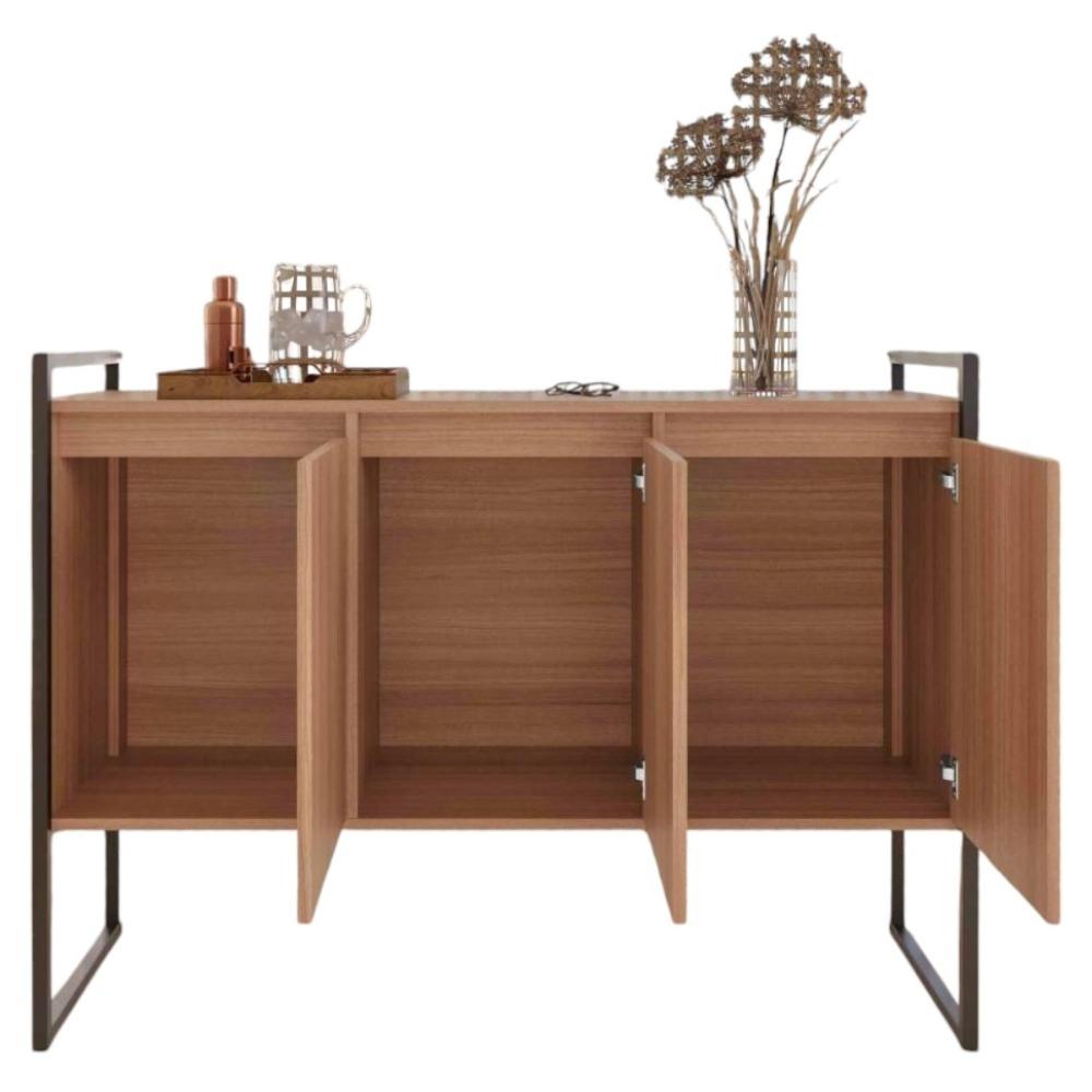 Buffet Aparador Industrial 3 Portas para Sala de Jantar