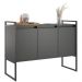 Buffet Aparador Industrial 3 Portas para Sala de Jantar