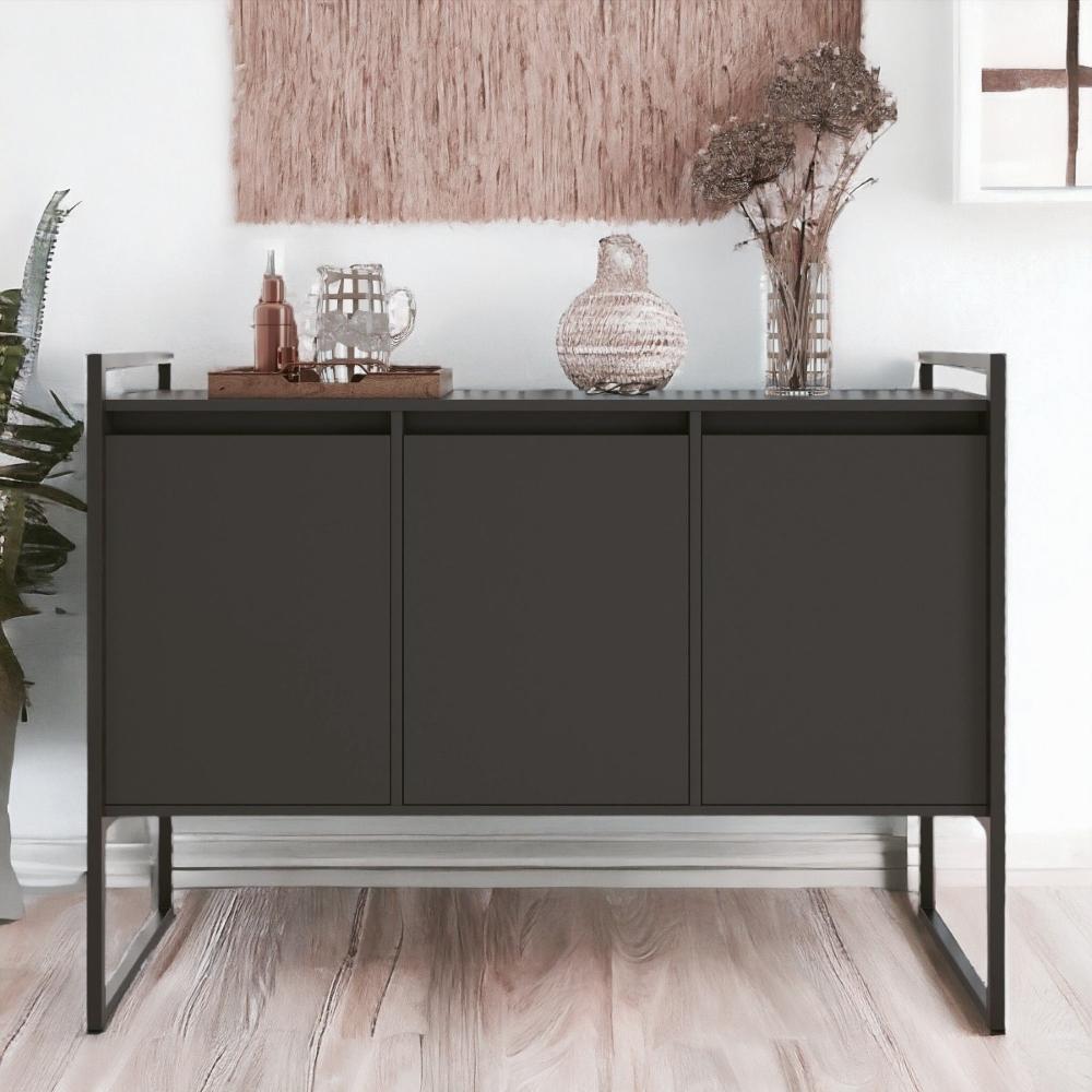 Buffet Aparador Industrial 3 Portas para Sala de Jantar